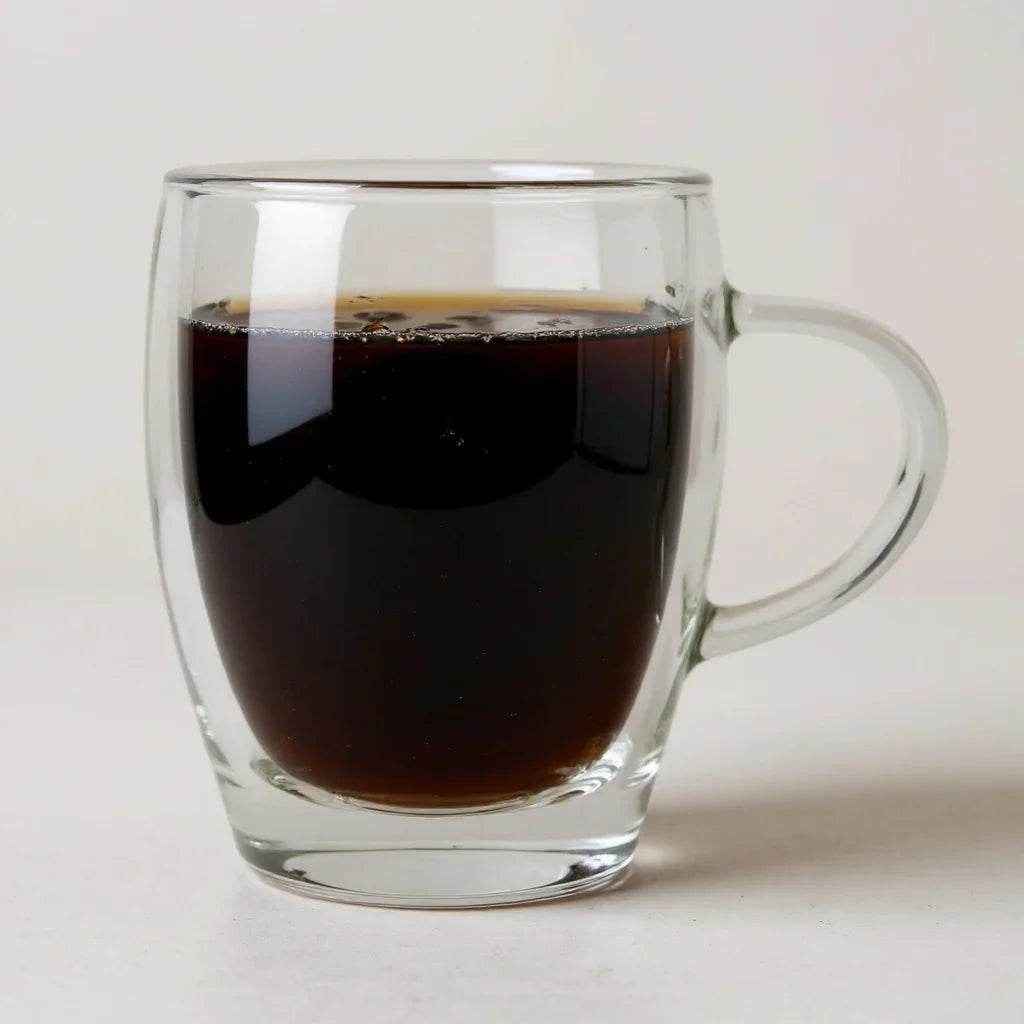 Caneca de Vidro Transparente com Alça - Alidolado