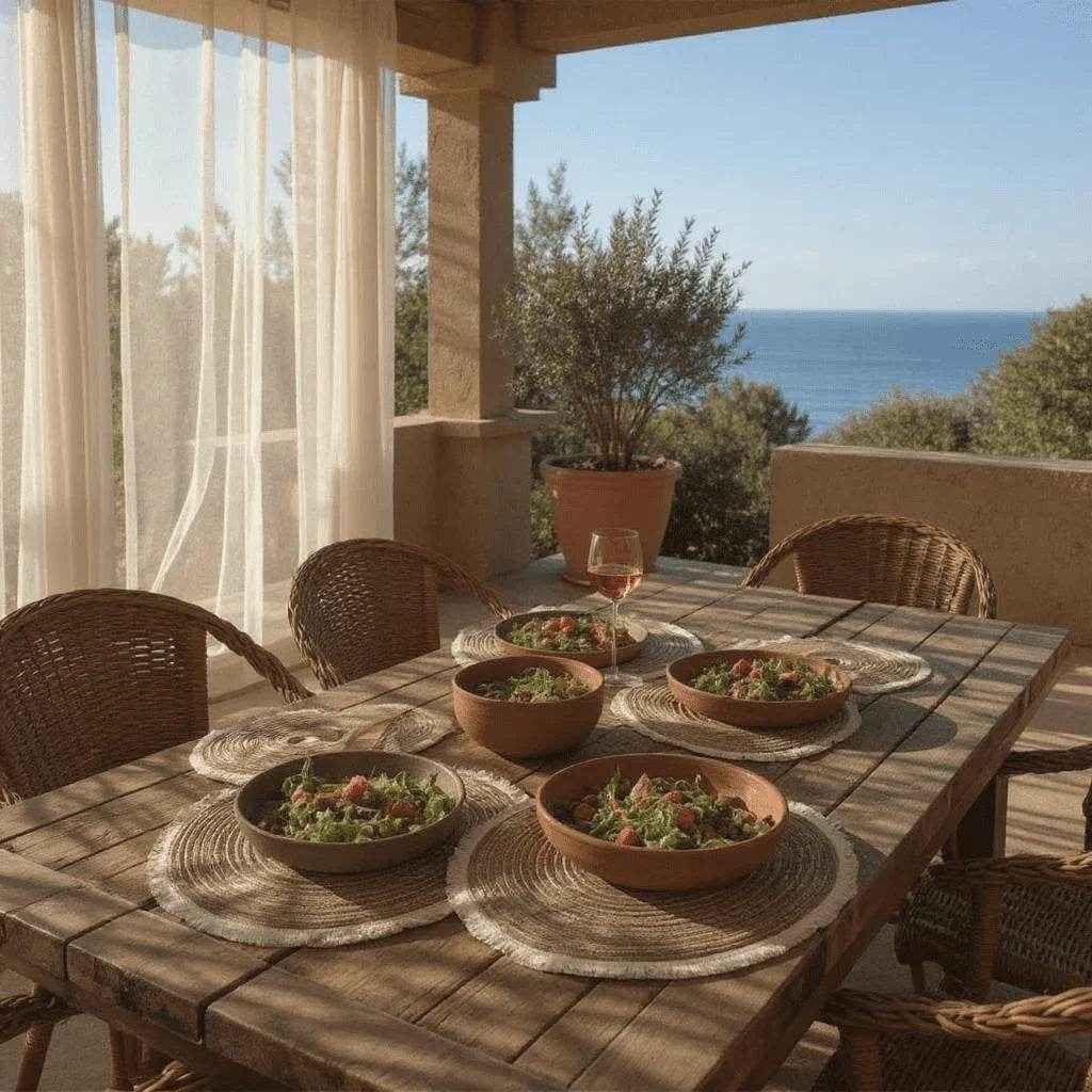 Kit 6 Jogo Americano Fio de Algodão