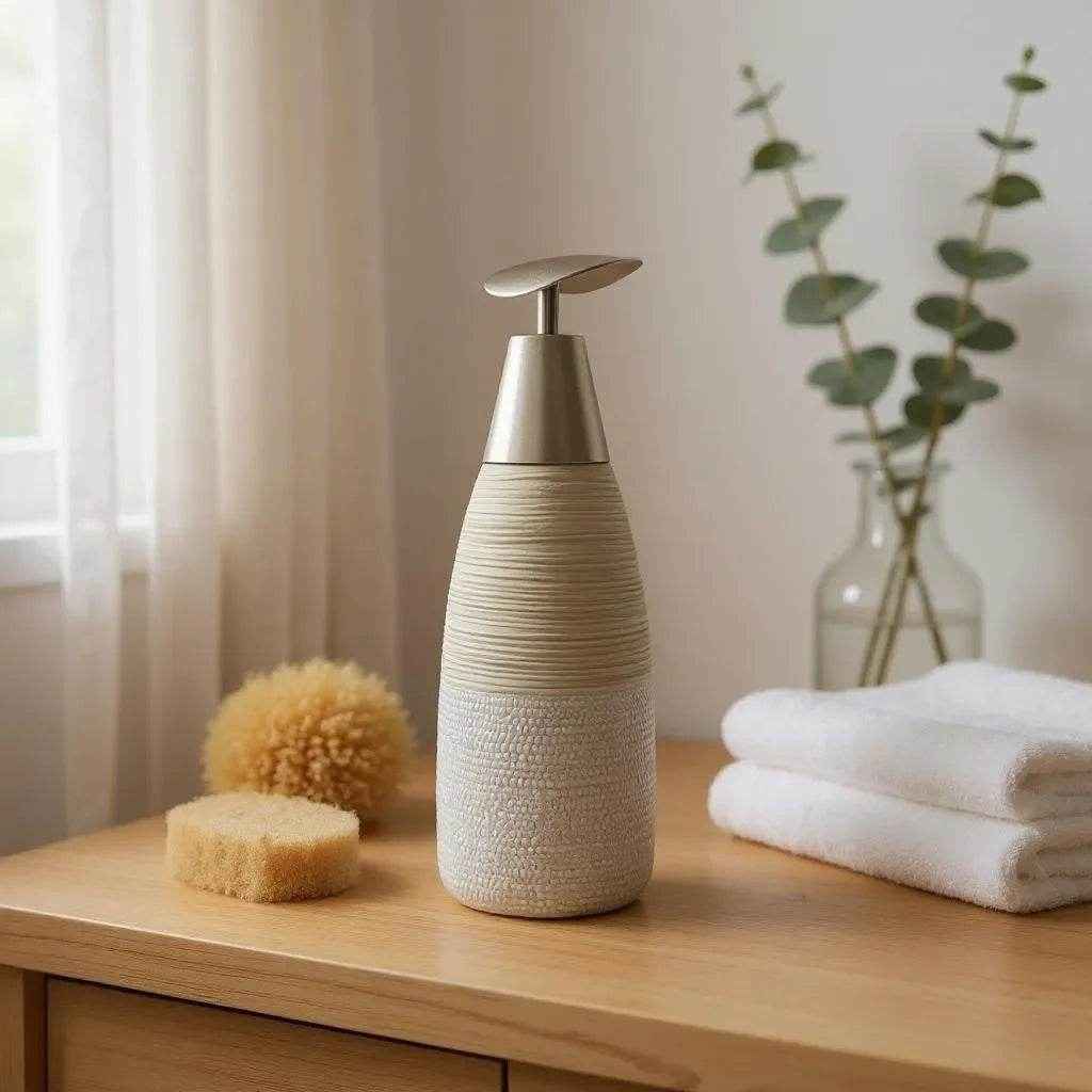 Dispenser de Cerâmica Elegância Alidolado - Alidolado