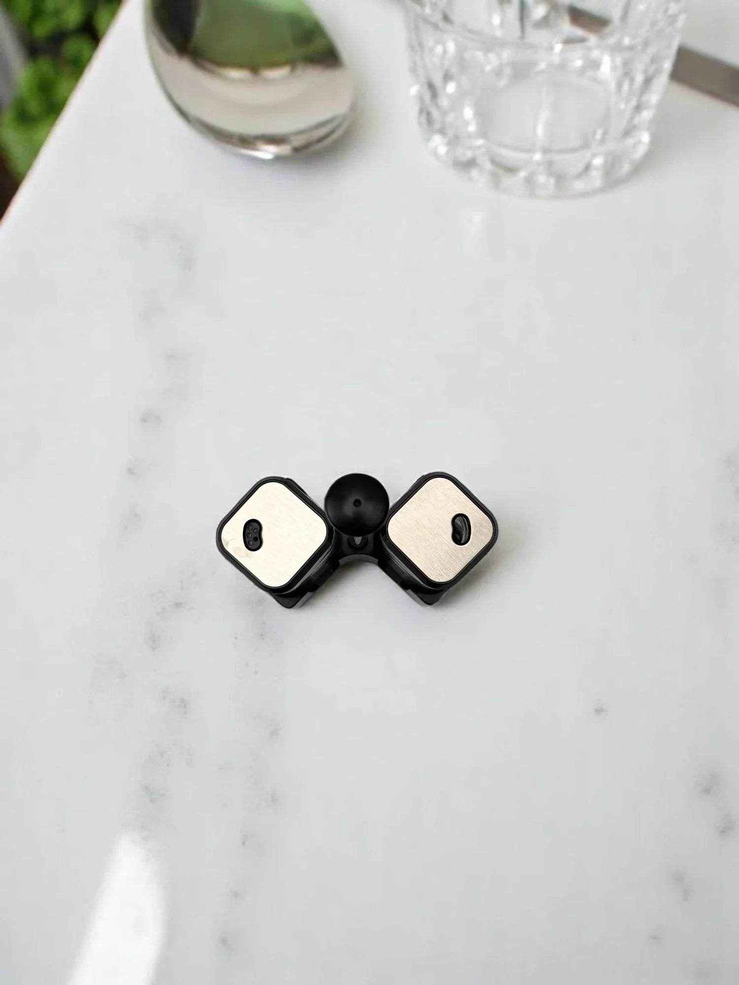 Conjunto de Saleiro e Pimenteiro com Suporte Alidolado - Alidolado