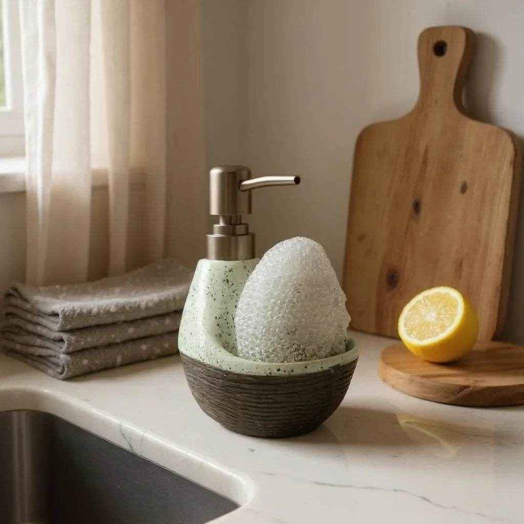 Dispenser de Sabonete Cerâmica Elegance Alidolado - Alidolado