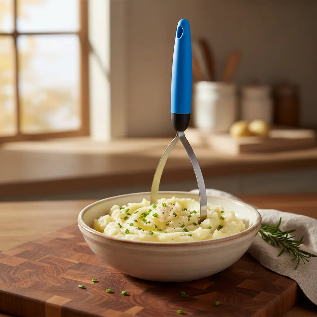 Amassador de Batatas Ergonômico
