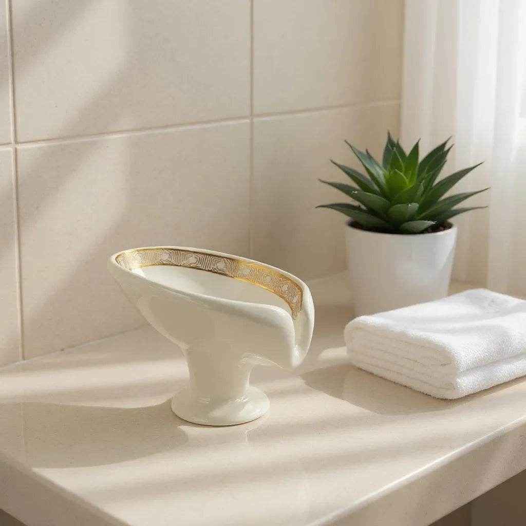 Saboneteira com Dispenser Cerâmica Alidolado - Alidolado