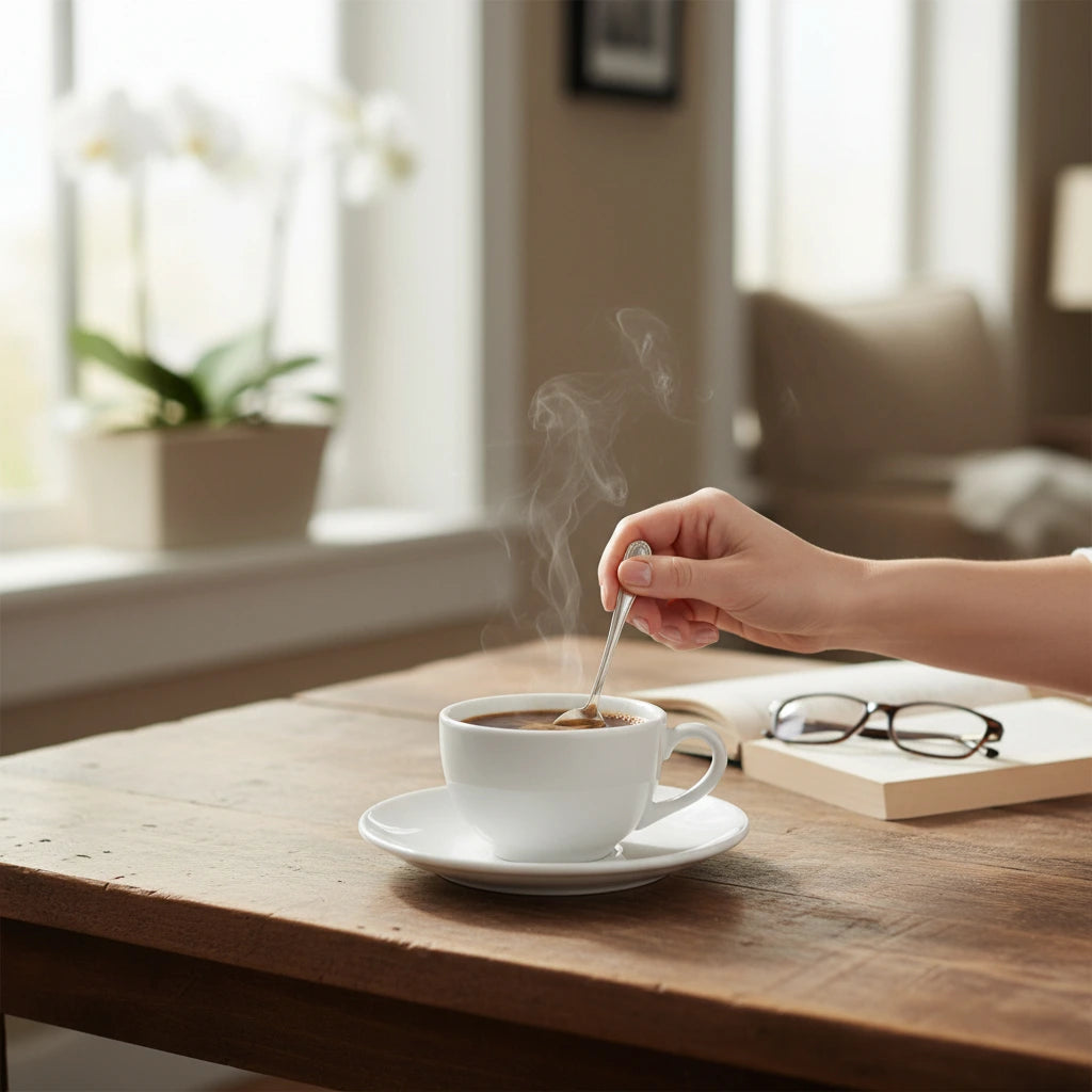 Jogo Xícaras Café Com Pires Chá 12 Peças Branco