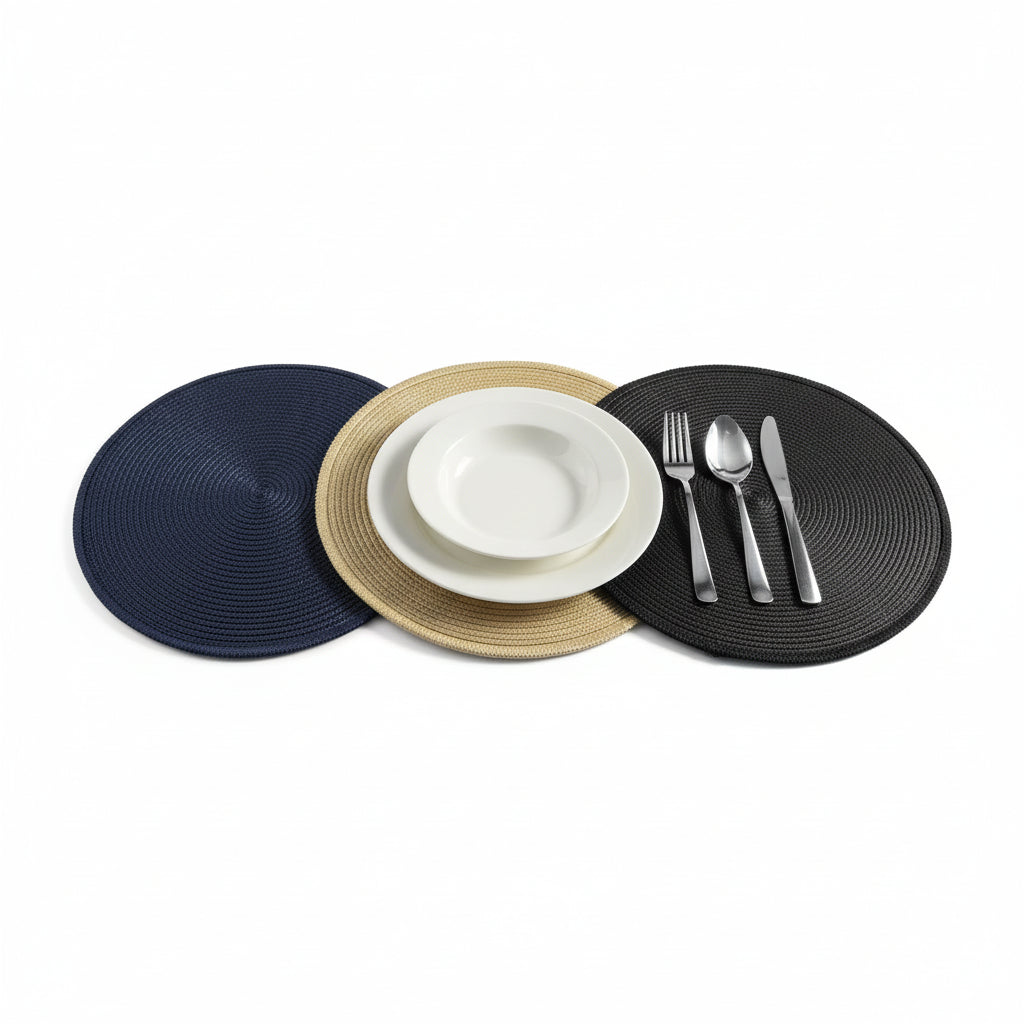 Kit 4 ou 6 Jogo Americano Soulsplat Redondo