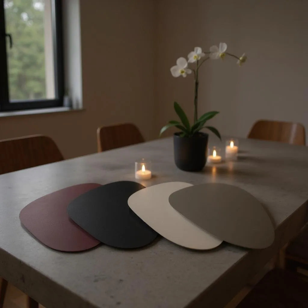 Jogo Americano Formato de Gota Alidolado