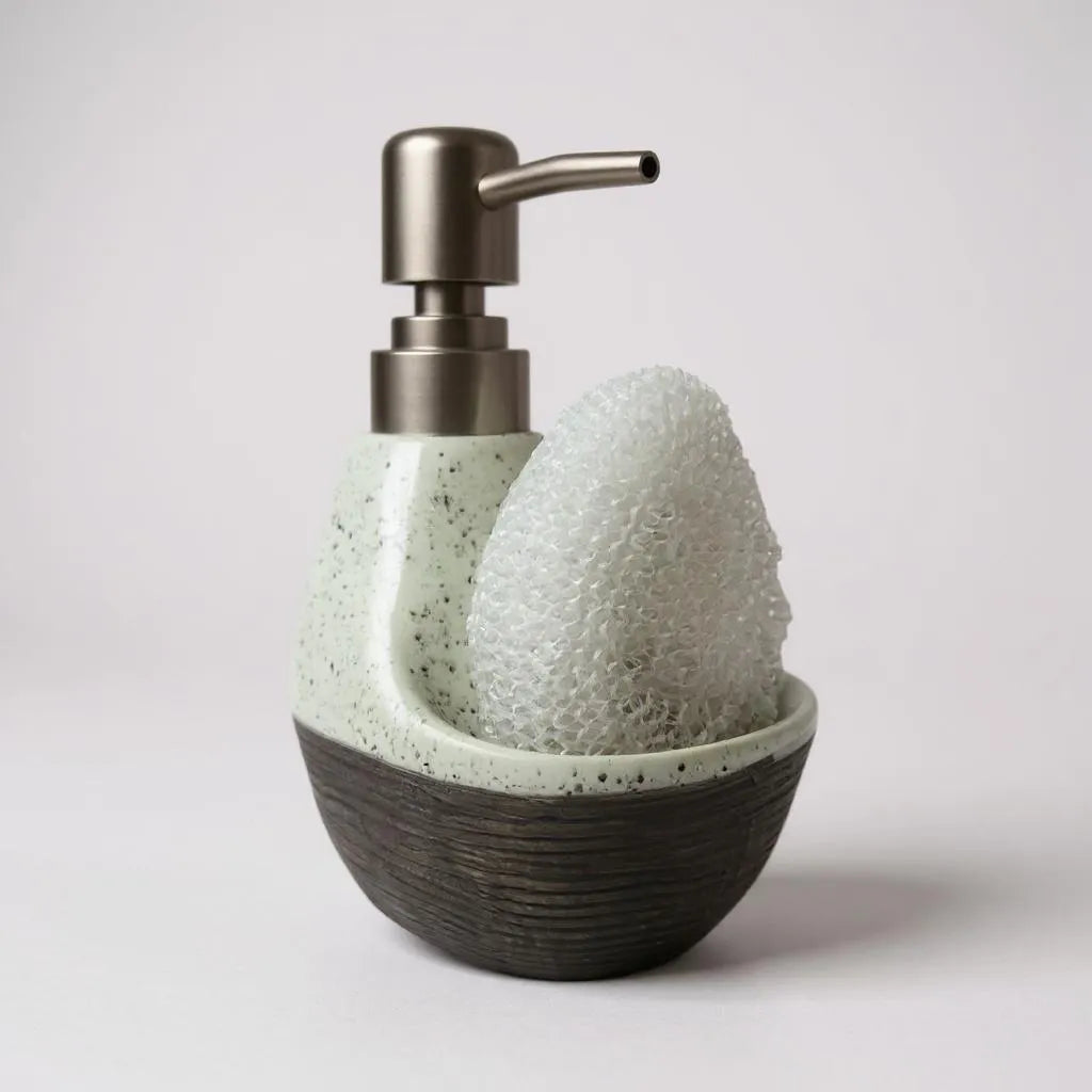 Dispenser de Sabonete Cerâmica Elegance Alidolado