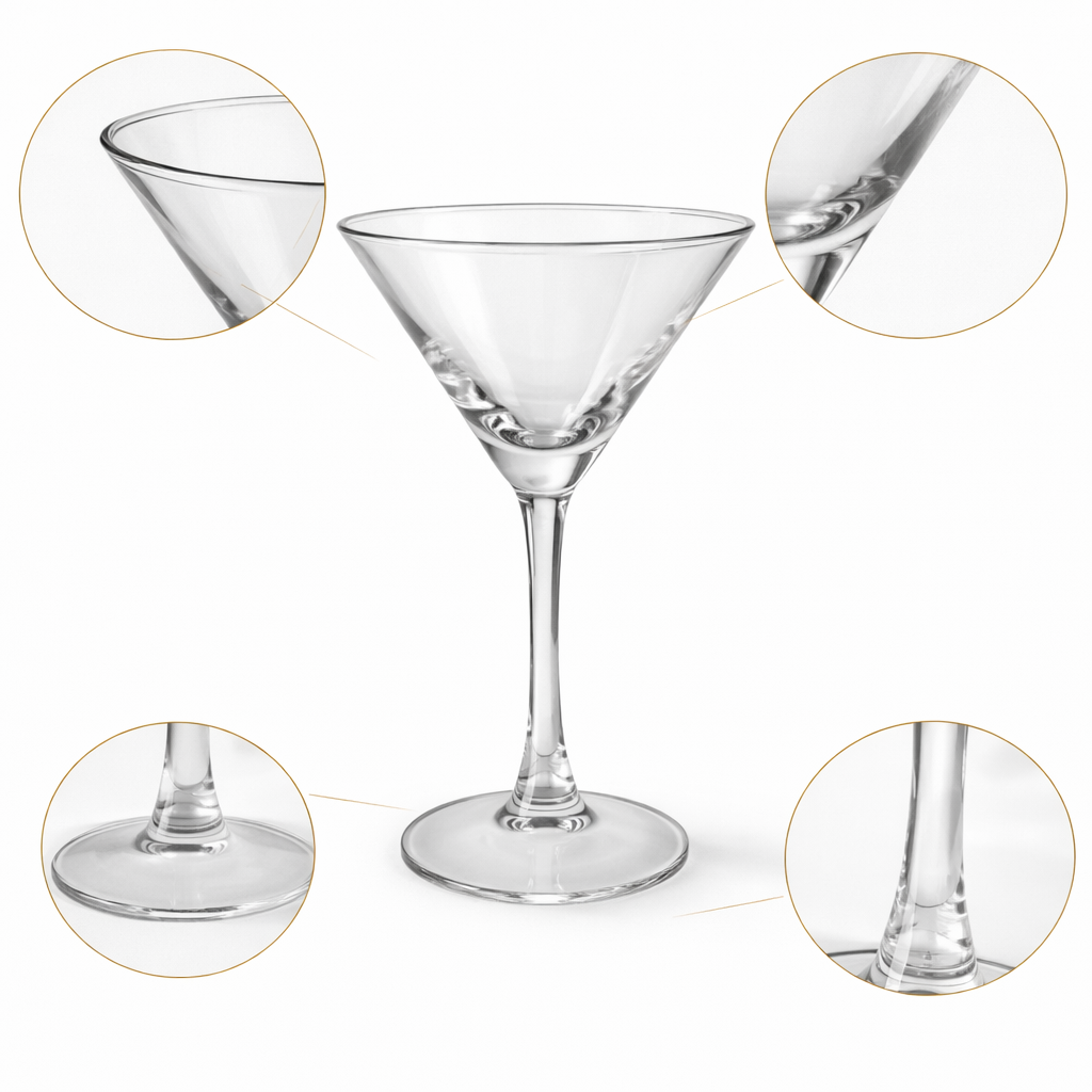 Taça de Vidro para Martini  170ml