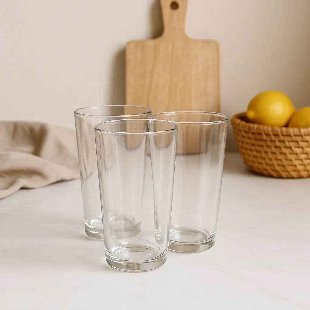 Conjunto de Copos Versatile Glass 440ml 3 Peças Alidolado