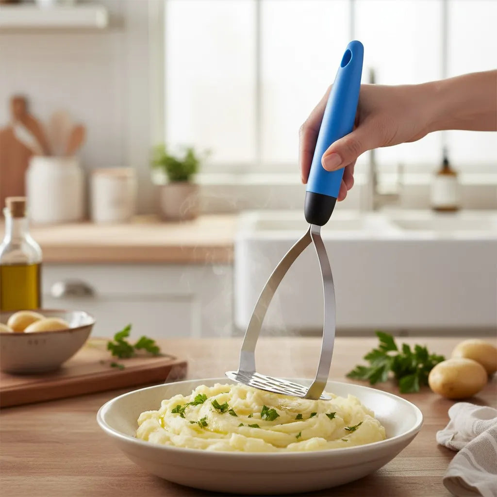 Amassador de Batatas Ergonômico