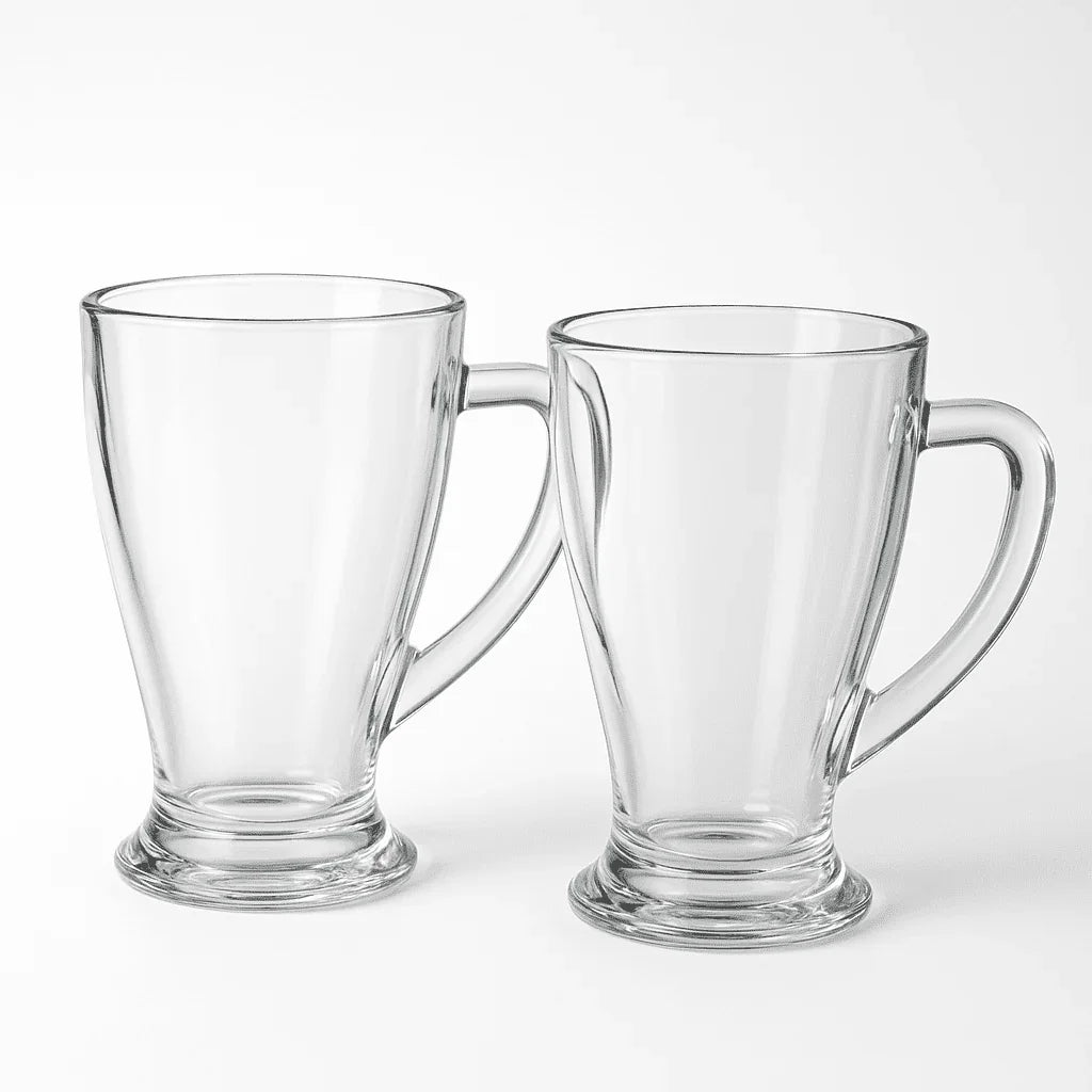 Caneca de Vidro com Alça 500ml alidolado