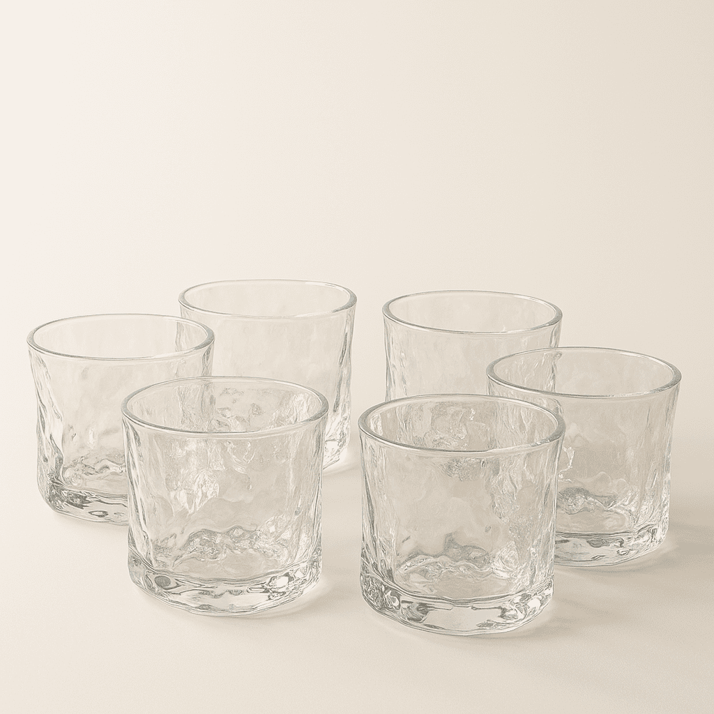 Conjunto de 6 Copos para Whisky 185ml alidolado