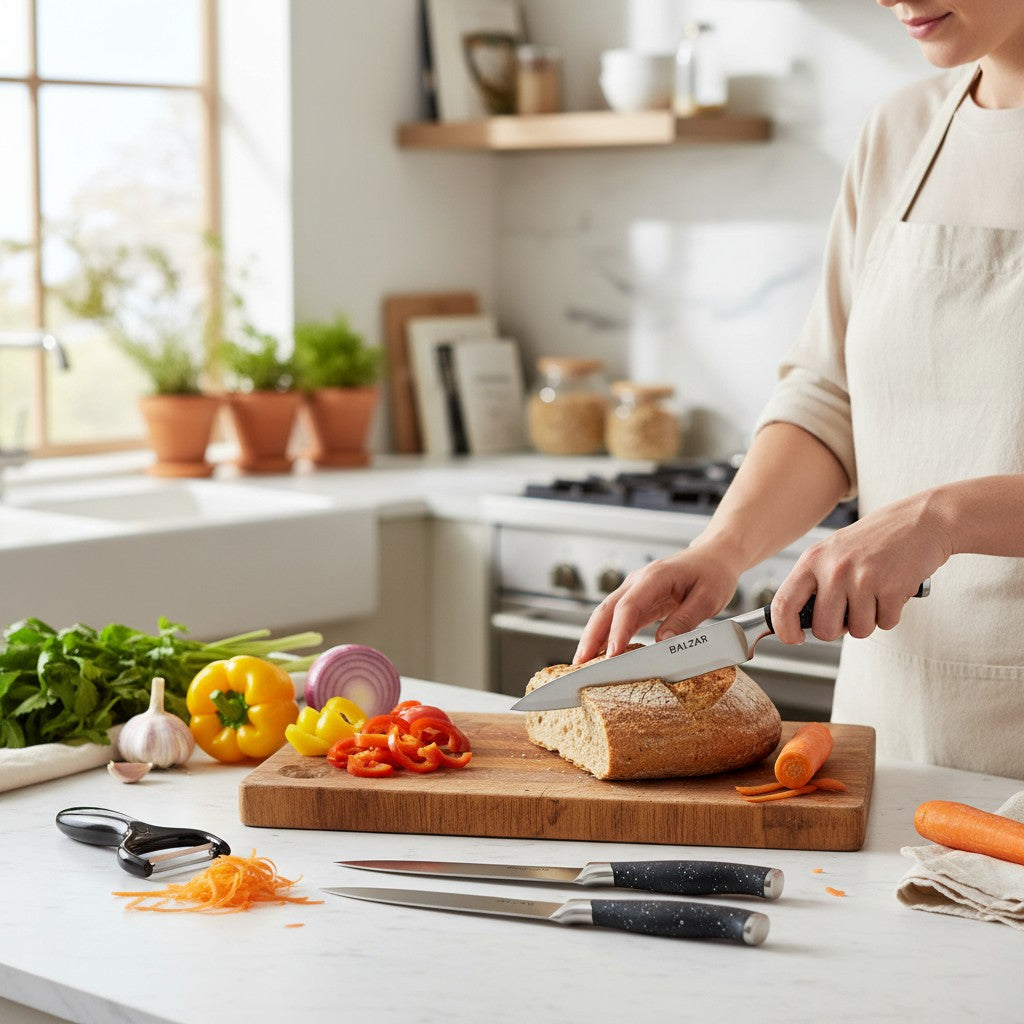 Faqueiro Profissional com Suporte Giratório Decorativo Alidolado