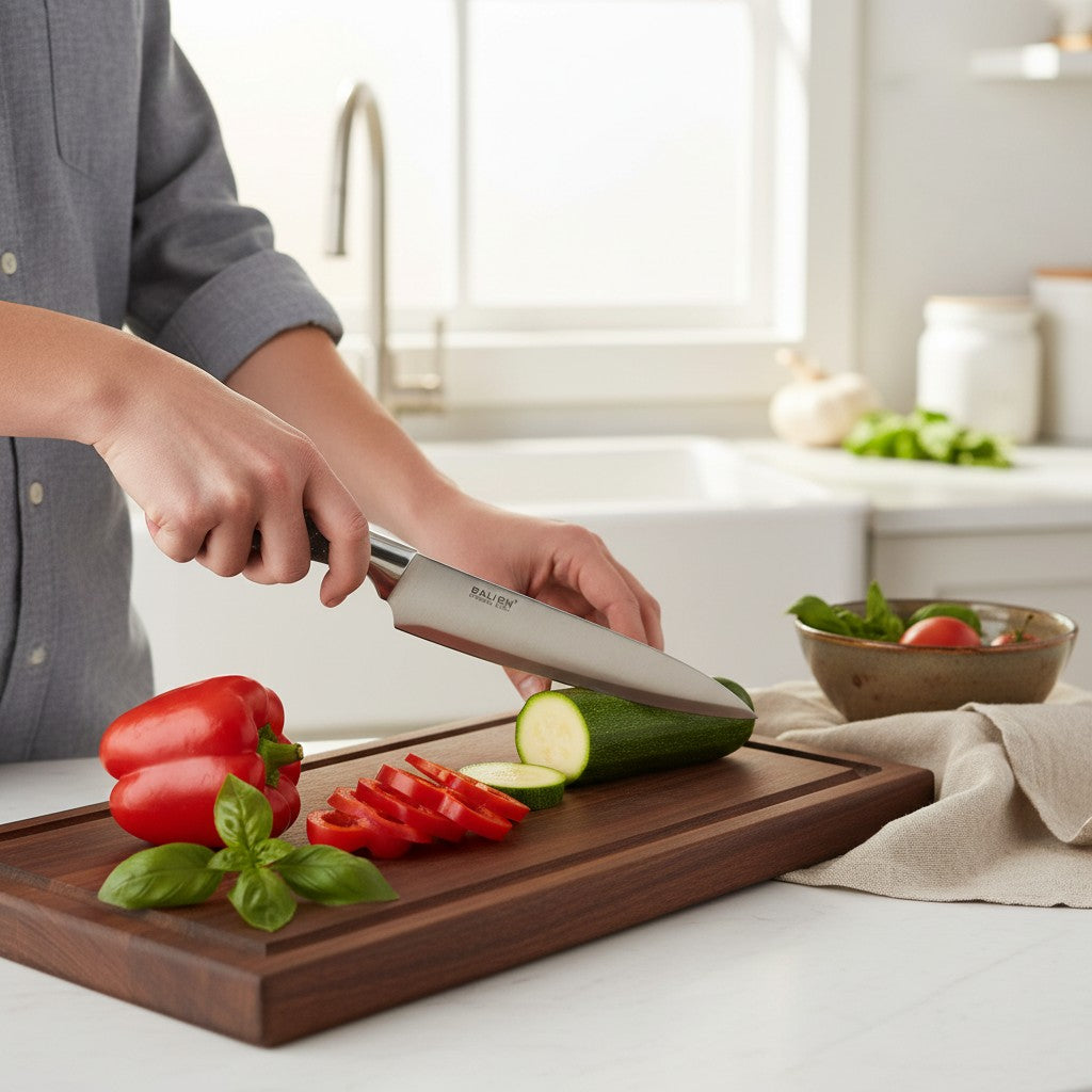 Faqueiro Profissional com Suporte Contemporâneo Alidolado