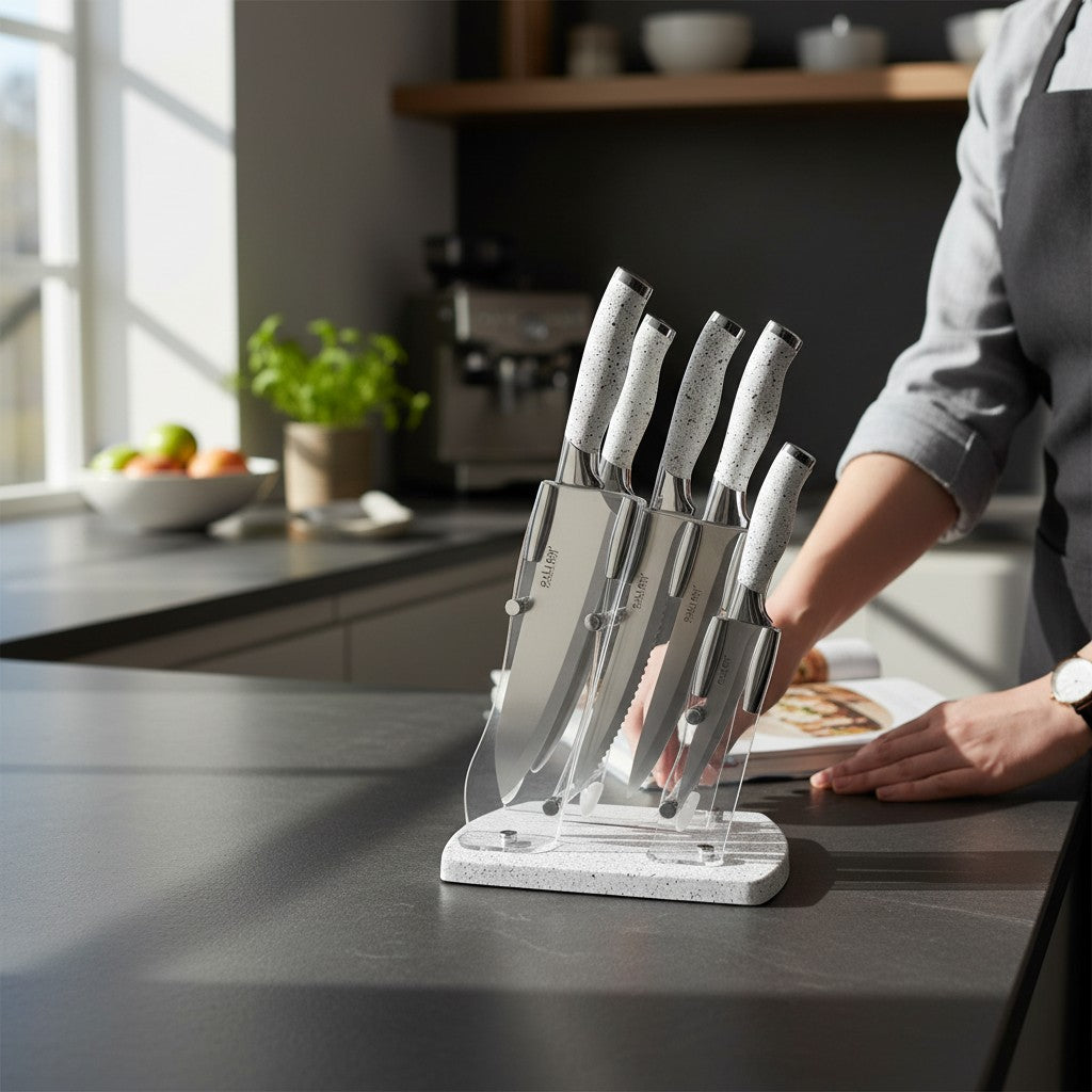 Faqueiro Profissional com Suporte Moderno Alidolado