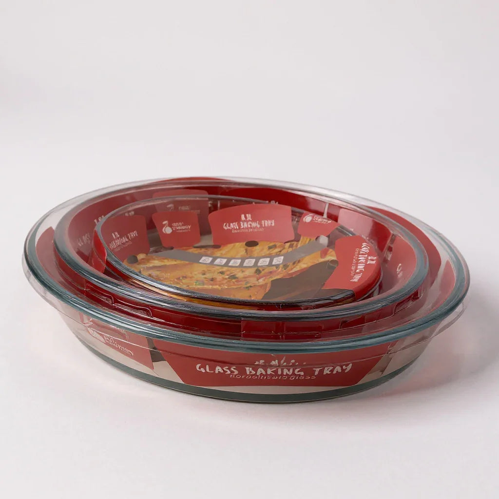 Kit com 6 Tigelas de Vidro Decorativas e Transparentes