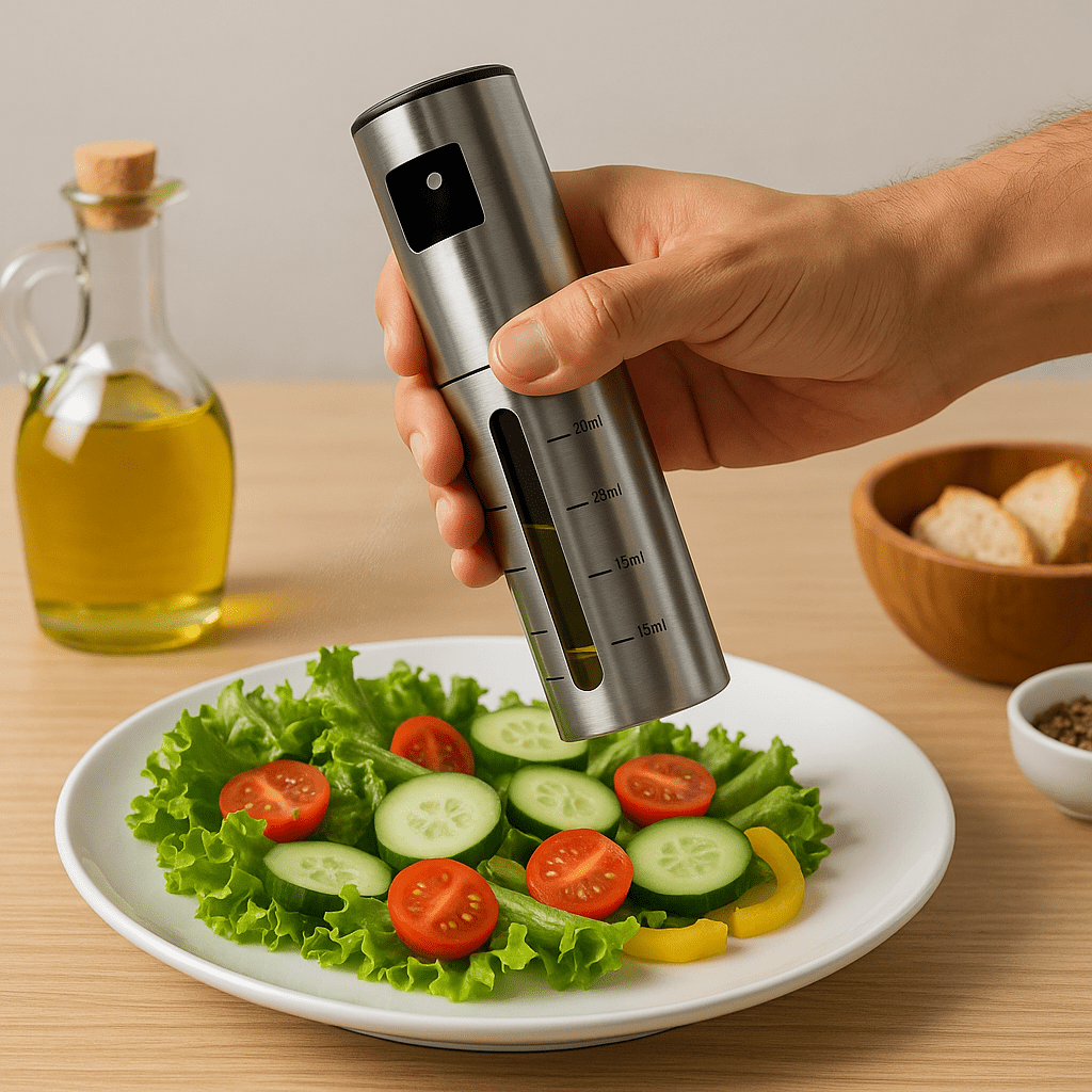 Spray de Oleo e Azeite de Inox alidolado