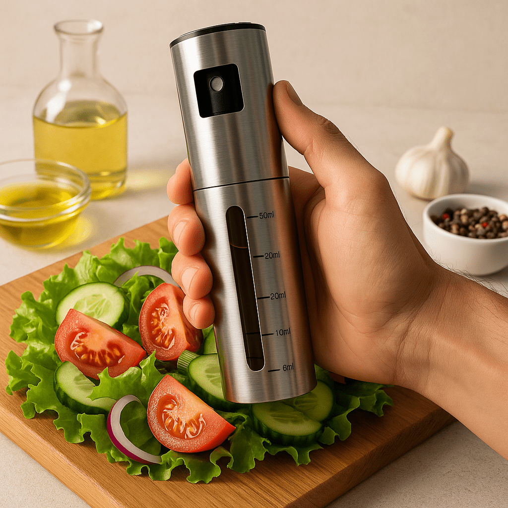 Spray de Oleo e Azeite de Inox alidolado