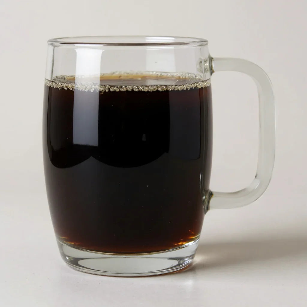 Caneca de Vidro Transparente com Alça