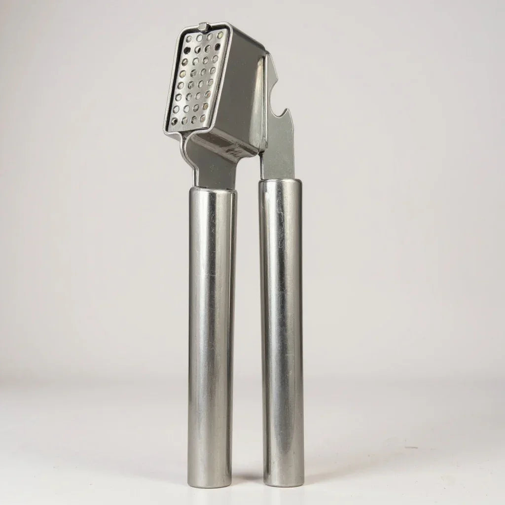 Espremedor de Alho em Aço Inox com Cabo Anatômico